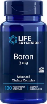 Přírodní produkt Life Extension Bór 3 mg 100 cps.