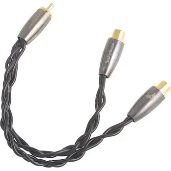 Audio kabel Y adaptér signálu Rockford Fosgate CPM-1M Matrix ( Vysoce kvalitní signálová Y rozbočka, 1x samec/ 2x samice )