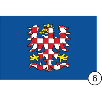 Vlajka Autovlajka #jízda - Morava (Moravská orlice) (bez držáku) 59948