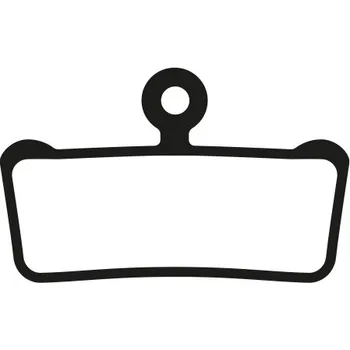 Brzda na kolo Brzdové destičky pro systémy SRAM/AVID, FULL STOP (semi-metalická směs, základna z ALU slitiny) sada 2 ks