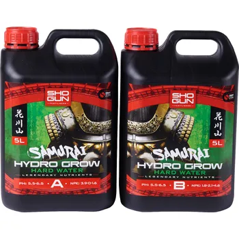 Hnojivo Shogun Samurai Hydro Grow A+B Objem: 5l tvrdá voda