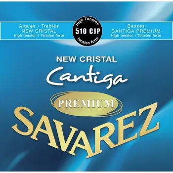 Příslušenství pro strunný nástroj Savarez Savarez struny pro klasickou kytaru New Cristal Cantiga PremiumSada High 510CJP 6295