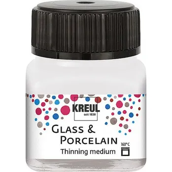 Ředidlo Kreul Médium na ředění barev na sklo a porcelán 20 ml