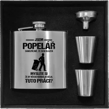 Placatka Placatka v krabičce Samozřejmě, že jsem blázen - popelář