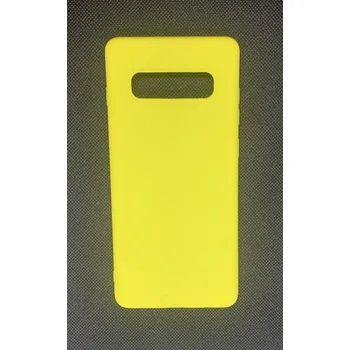 Příslušenství pro reproduktor Case mates Silikonový kryt Samsung Galaxy S10 Barva: Žlutá