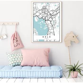 Plakát LuxusniObrazy.cz Plakát - Oslo