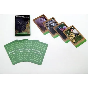 černý petr Karty VESNICKÝ DVOREČEK Černý Petr