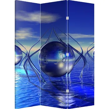 Paraván LuxusniObrazy.cz Paraván - Abstrakce - voda