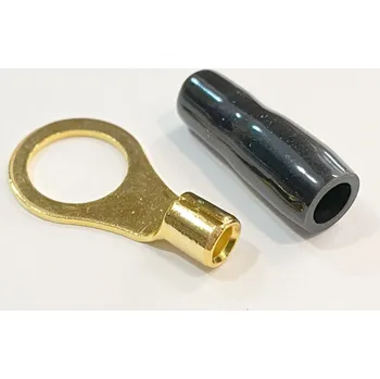 Prodlužovací kabel Kabelové oko Minus pro kabel 10 qmm otvor 12 mm (Kabelové lisovací oko pro kabel o průřezu 10 qmm )