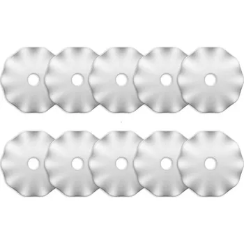 Pracovní nůž Texi Náhradní řezací kolečko 45 mm, pinking - 10 ks