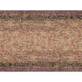 Modelová železnice NOCH 3D kartonová deska, žluté cihly