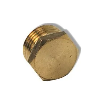 Fitinka zátka mosazná 1/2"