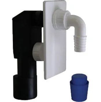 Sifon sifon pračkový podomítkový PLAST bílá