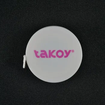 Krejčovský metr samonavíjecí plastový bílý- Takoy