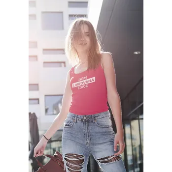 Dámské tílko Jsem limitovaná edice Barva: Purpurová, Velikost: XL