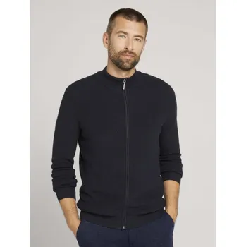 Pánský svetr TOM TAILOR® PÁNSKÝ SVETR NA ZIP-NAVY XXL