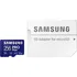 Paměťová karta Samsung PRO Plus microSDXC 256 GB UHS-I U3 V30 160 MB/s + SD adaptér