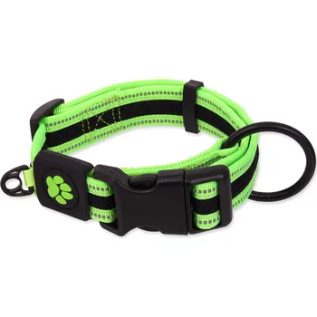 Obojek pro psa Obojek ACTIVE DOG Fluffy M Barva: Limetková