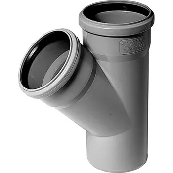Kanalizační potrubí odbočka HTEA DN 110 / 50 / 45°