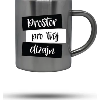 Termohrnek MMO Termohrnek s vlastním potiskem 300 ml Šedý