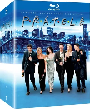 blu-ray film Blu-ray Přátelé 1.-10. série (1994) 20 disků