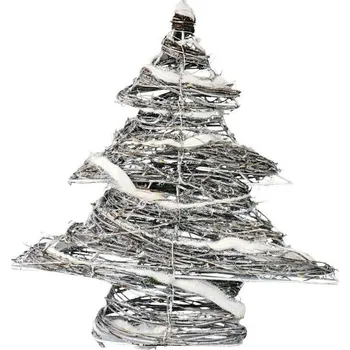 Vánoční světelná dekorace EMOS ZY1418 dekorace stromek 30 LED teplá bílá