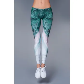 Dámské legíny Luxusní legíny FLUOR DEEP TRIP S