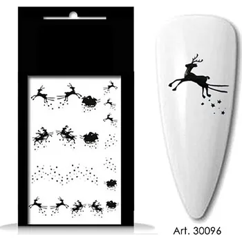 BIO NAILS BIO-nails vodolepka 30096 vánoční sáně