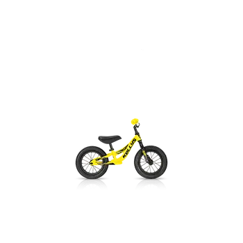 Odrážedlo Dětské odrážedlo KELLYS KITE 12 s brzdou YELLOW NEW-NEON ŽLUTO-ZELENÁ