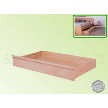 Nábytek Úložný prostor 3/4 tříčtvrteční 056 BUK Výška předního čela: V20 cm, Hloubka pod: Hl.80 cm, Moření: Kaštan