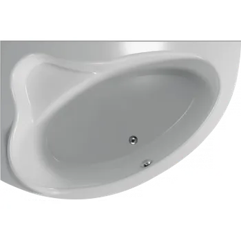 Vana Teiko vana CEJLON 150x100x38,5cm, 135l, L-levá, rohová plast.bílá