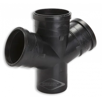 Kanalizační potrubí HULIOT USDA Odbočka dvojitá 67.5° 110/110/110