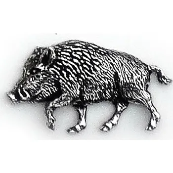 Lovecký odznak divočák z boku