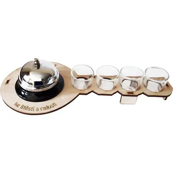 Žertovný předmět Dřevěný klíč ke štěstí a radosti