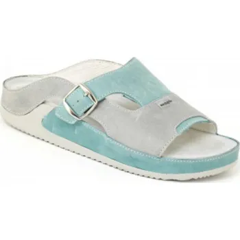 Dámská zdravotní obuv MEDISTYLE ALŽBĚTA 5A-J17/9 pantofel tyrkys, tyrkysová - 38
