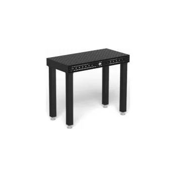 Dílenský stůl SIEGMUND [160005.X7D] Svařovací stůl Professional Extreme 8.7 - 1000x500x100 Plasmanitridovaný ‐ bok stolu s diagonálním rastrem