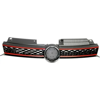 Nárazník mřížka černá / červená, GTD/GTI