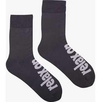 Pánské ponožky Ponožky COQUI SOCKS Relax on Antracit 43 - 46