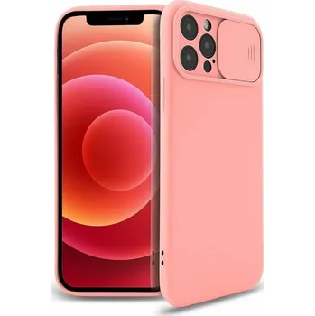 Telefonní příslušenství Kryt Samsung Galaxy A03s s krytem fotoaparátu - růžový