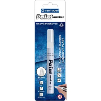 Značkovač Centropen 9210 lakový - bílá