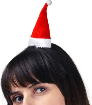 Karnevalový kostým Arpex Mini čepice na sponce Santa Claus 2 ks