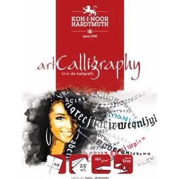 Blok do kaligrafii Koh-I-Noor art Calligraphy A4 25 kartek 140g – Koh-I-Noor (PL)
