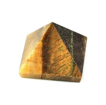 Tygří oko pyramida 24 x 23 mm