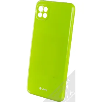 Pouzdro na mobilní telefon 1Mcz Jelly TPU ochranný kryt pro Samsung Galaxy A22 5G limetkově zelená (lime green)