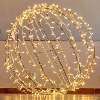 Vánoční osvětlení DecoLED EFD100W světelná koule 300 LED teplá bílá