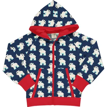 Chlapecká mikina Dětská mikina s kapucí Lední medvědi Maxomorra Velikost: 92/98