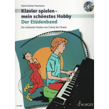 Klavier spielen: Der Etüdenband - nejkrásnější etudy od Czerného až po Chopina + CD / klavír
