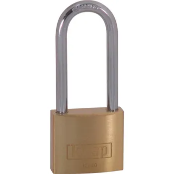 Visací zámek Kasp K12040L55D visací zámek 40 mm zámky s různými klíči zlatožlutá na klíč