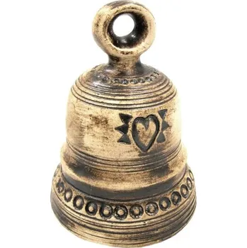 Zahradní dekorace Keramický zvonek - srdíčko