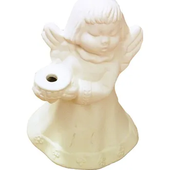 Zahradní dekorace Keramický andílek velký